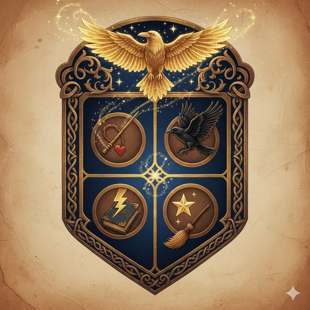 Escudo familiar mágico de Mauricio, Aivlis, Lucas y Samuel